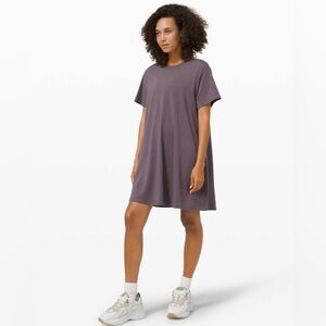 Lululemon All Yours Tee Dress in Moonphase
